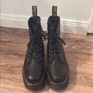 Dr. Martens Jadon Soft Leather Platform Boots